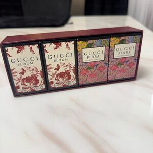 Gucci Bloom and Flora Miniature Perfume Collection